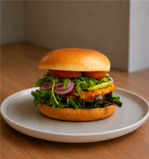 Halloumi Burger