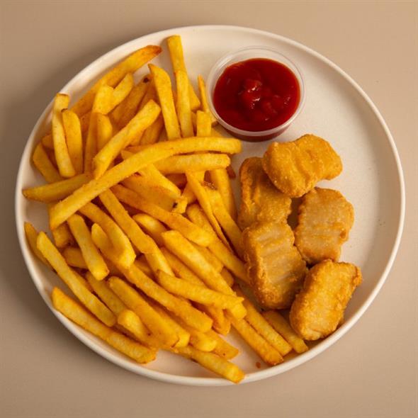 Chicken nuggets menu