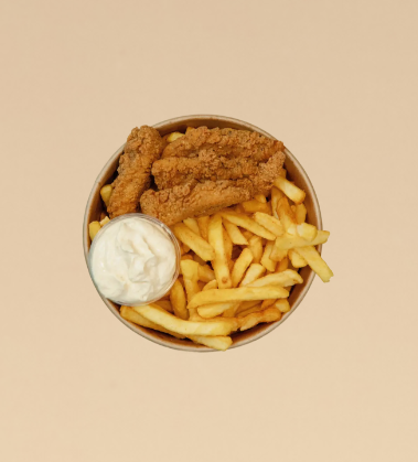 Chicken strips menu