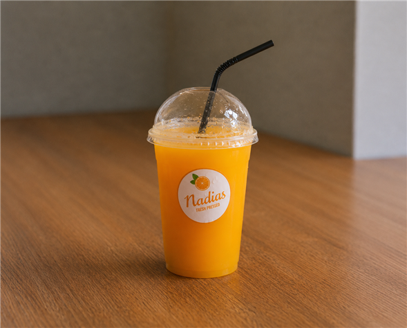 Friskpresset Appelsinjuice