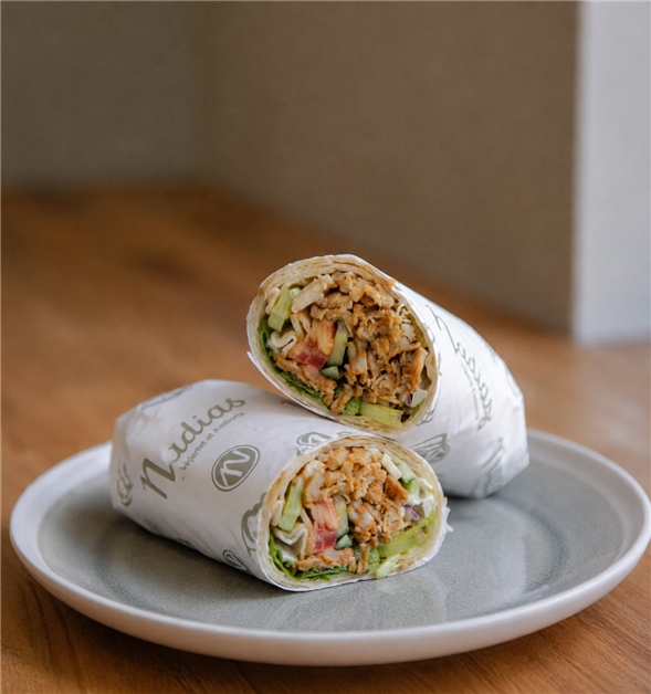 Shawarma Wrap m. kylling